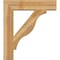 Ekena Millwork Funston Block Rough Sawn Bracket, Western Red Cedar, 6"W x 32"D x 36"H BKT06X32X36FST05RWR - alternate 3